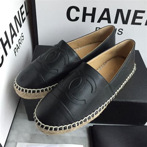 aliexpress chanel espadrilles|real vs fake Chanel espadrille.